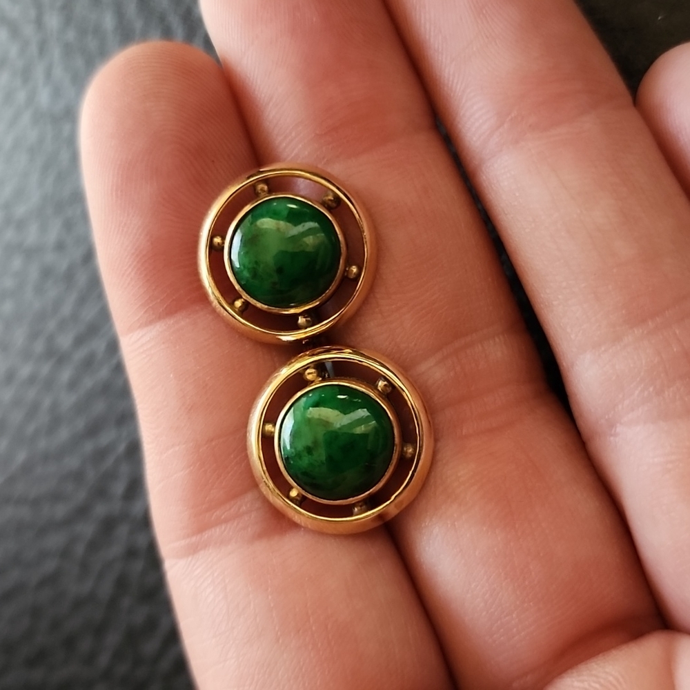 VTG screw-back earrings - Picture 2 of 7